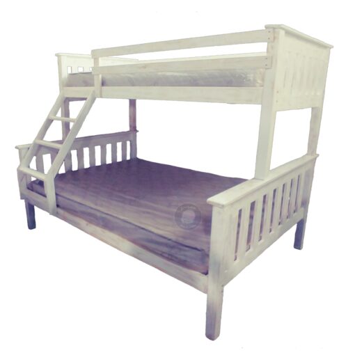 Tri Bunk Beach Style Single Over, Is A Double Bed Single