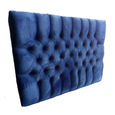 diamond button style padded headboard