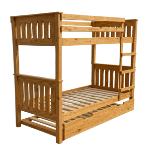 Beach bunk bed under bed light oak Dream Beds
