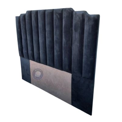 black velvet headboard