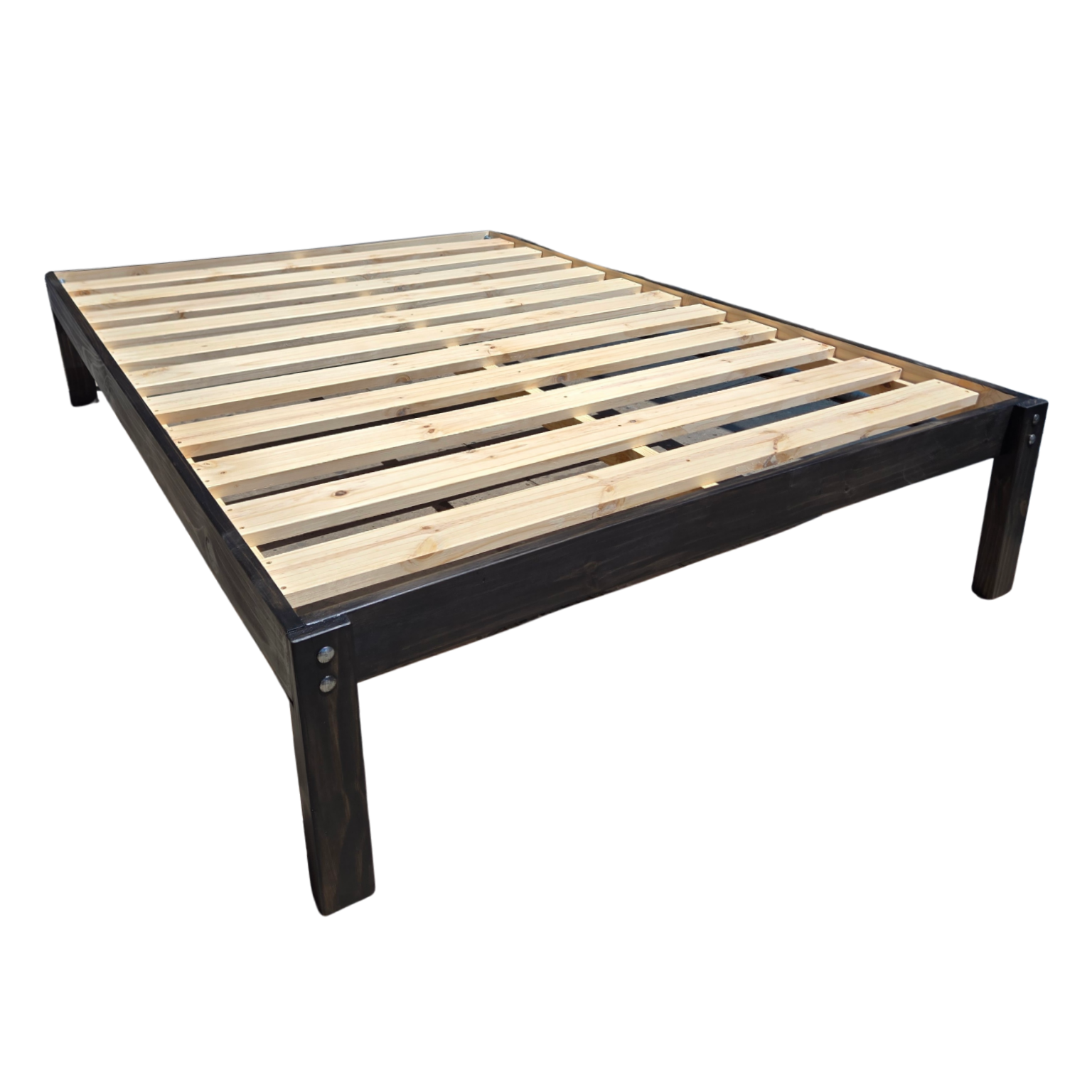 wooden slatted bed base Deram Bedds
