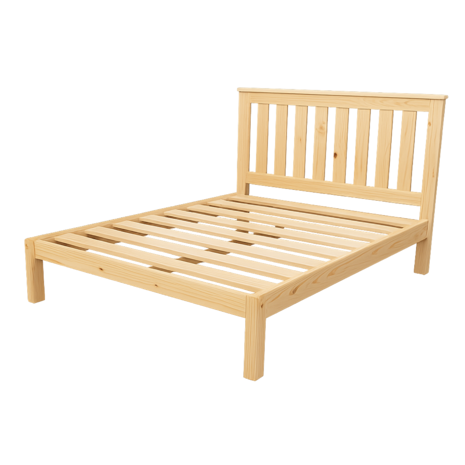 Wooden bed