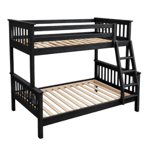 single over three quarter bunk Beach black