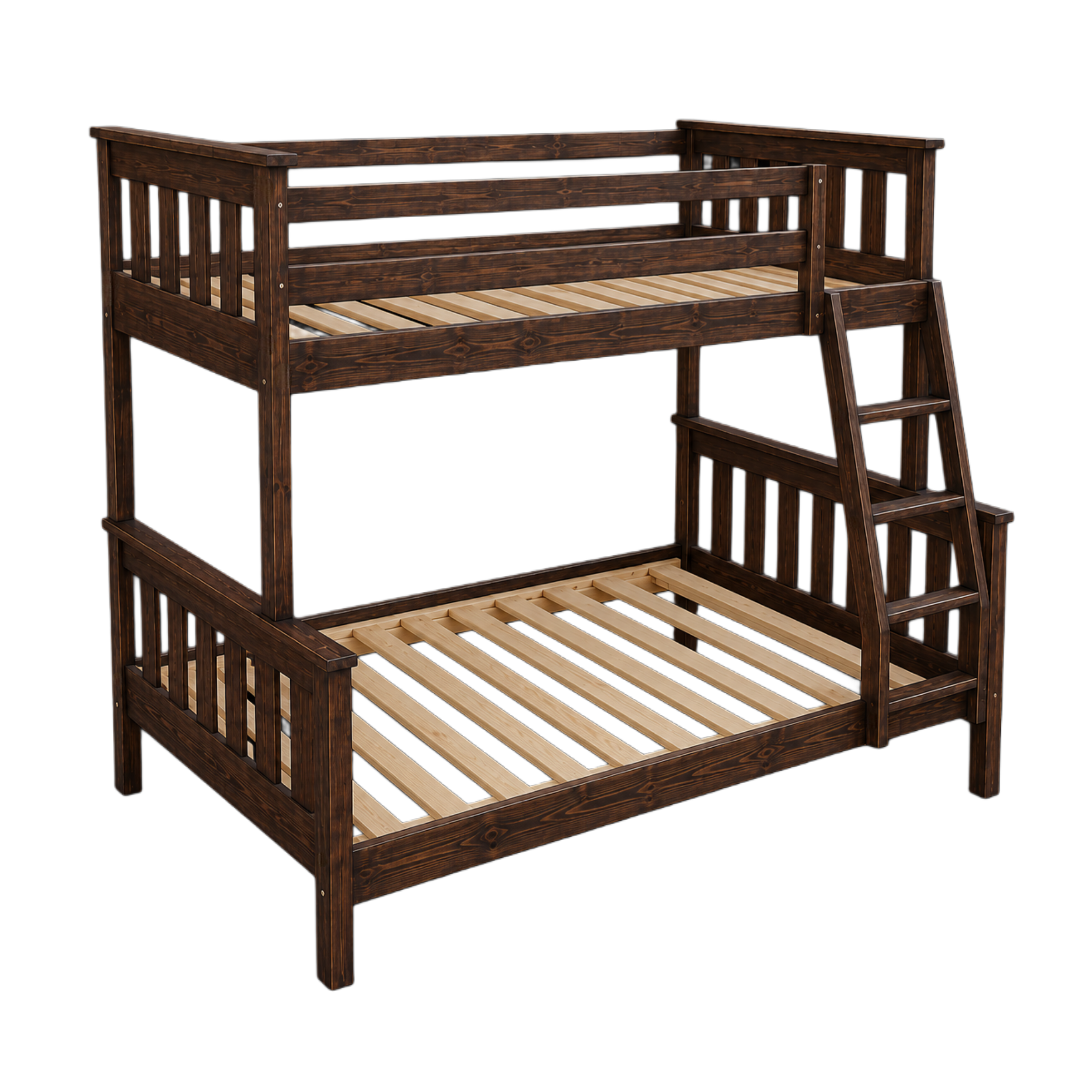 single over three quarter bunk Beach dark Oak