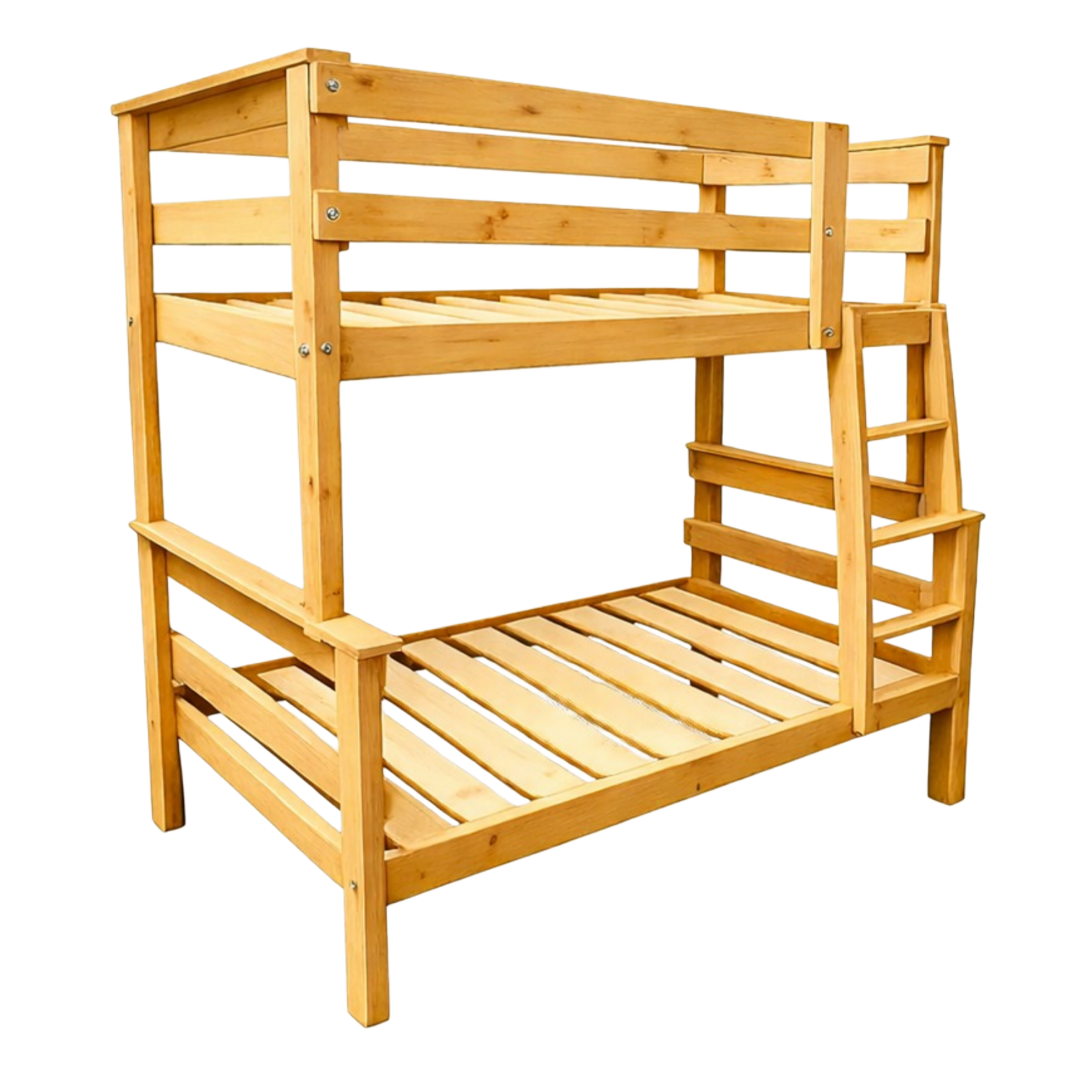light oak Single over three quarter bunk dream beds