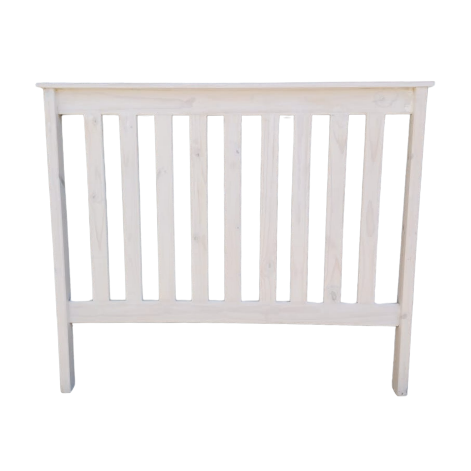 white wooden headboard for sale at Dream Beds