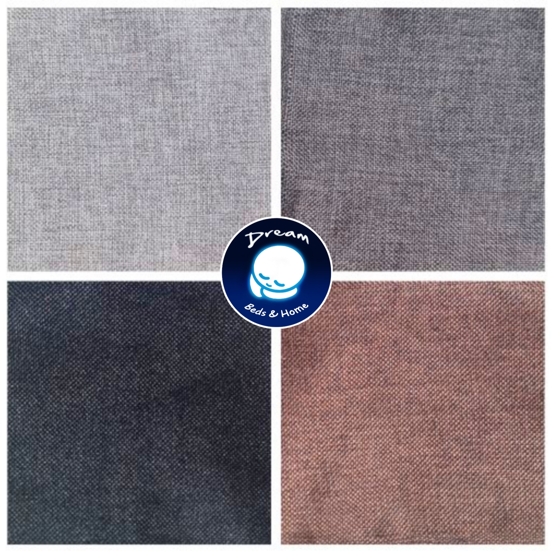 Fabric storage bed color chart