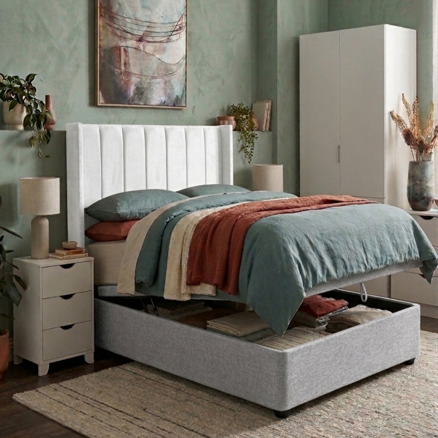 Lift up storage bed base Dream Beds