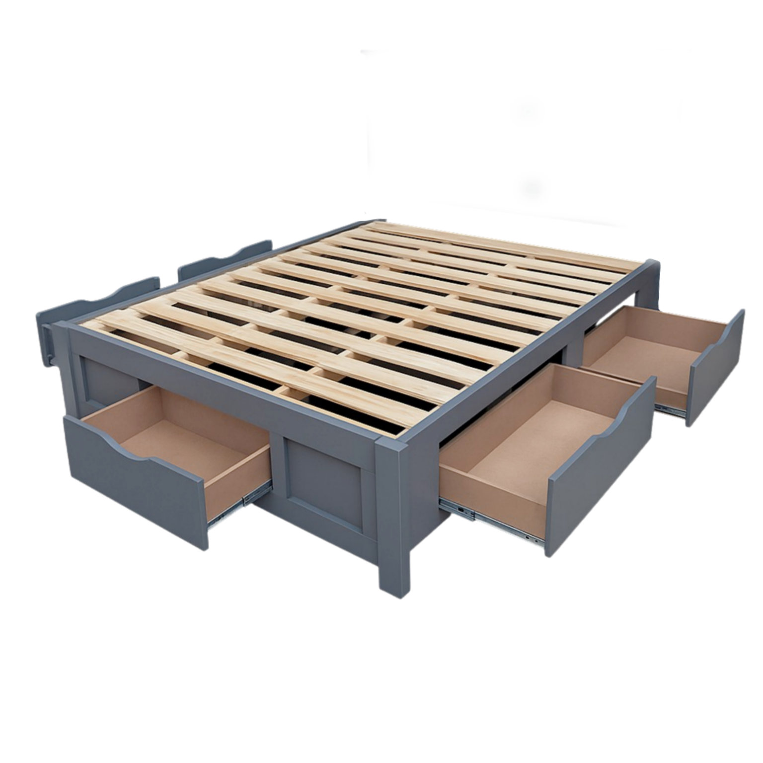 5 drawer bed base Dream Beds - Grey