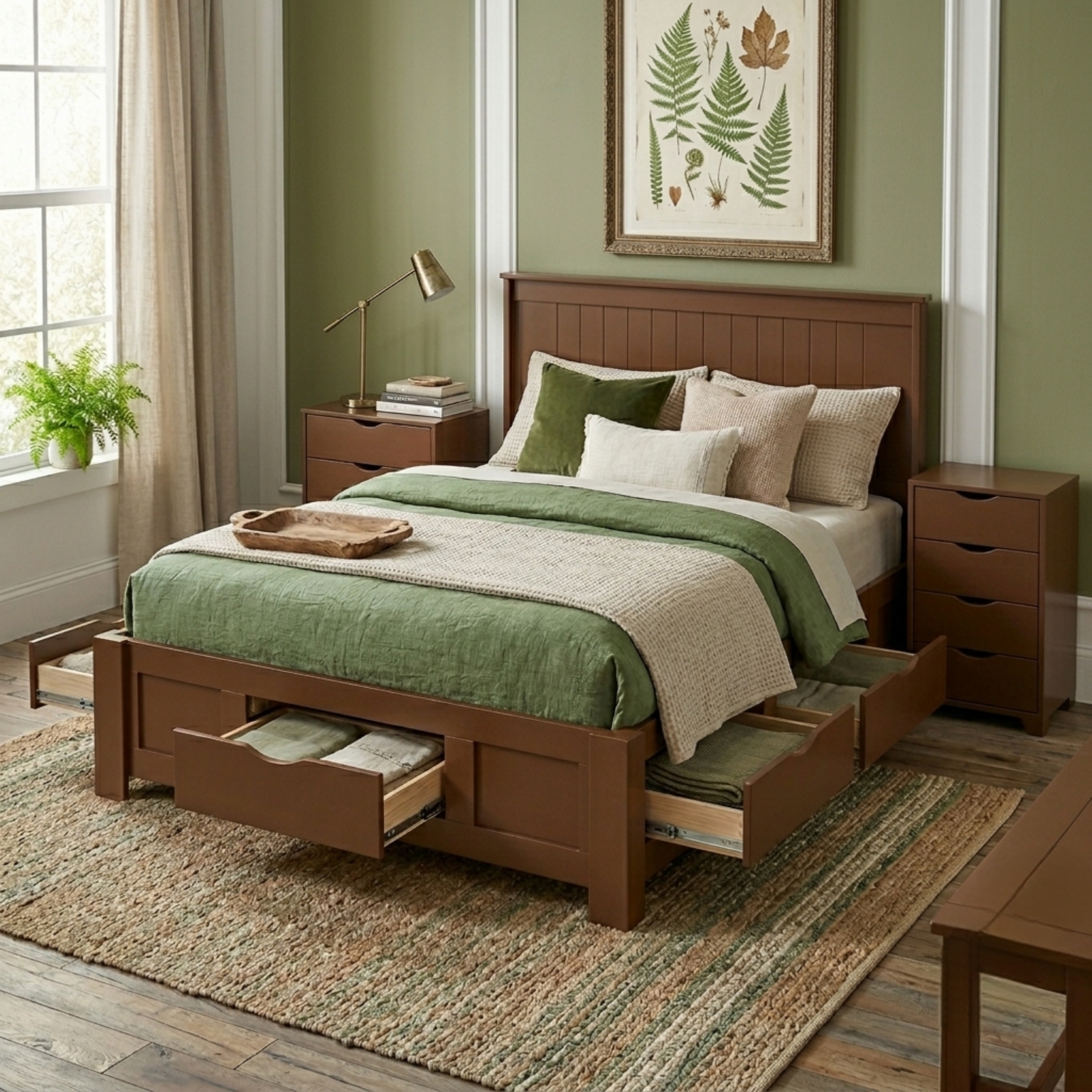 Brown Chic Revive Storage Bed Lifestyle Dream Beds