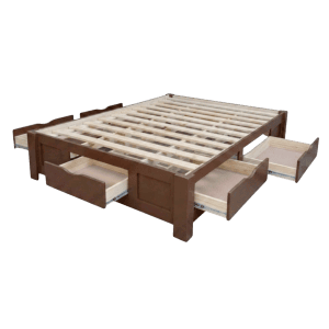Revive 5 drawer storage bed base Brown Dream Beds