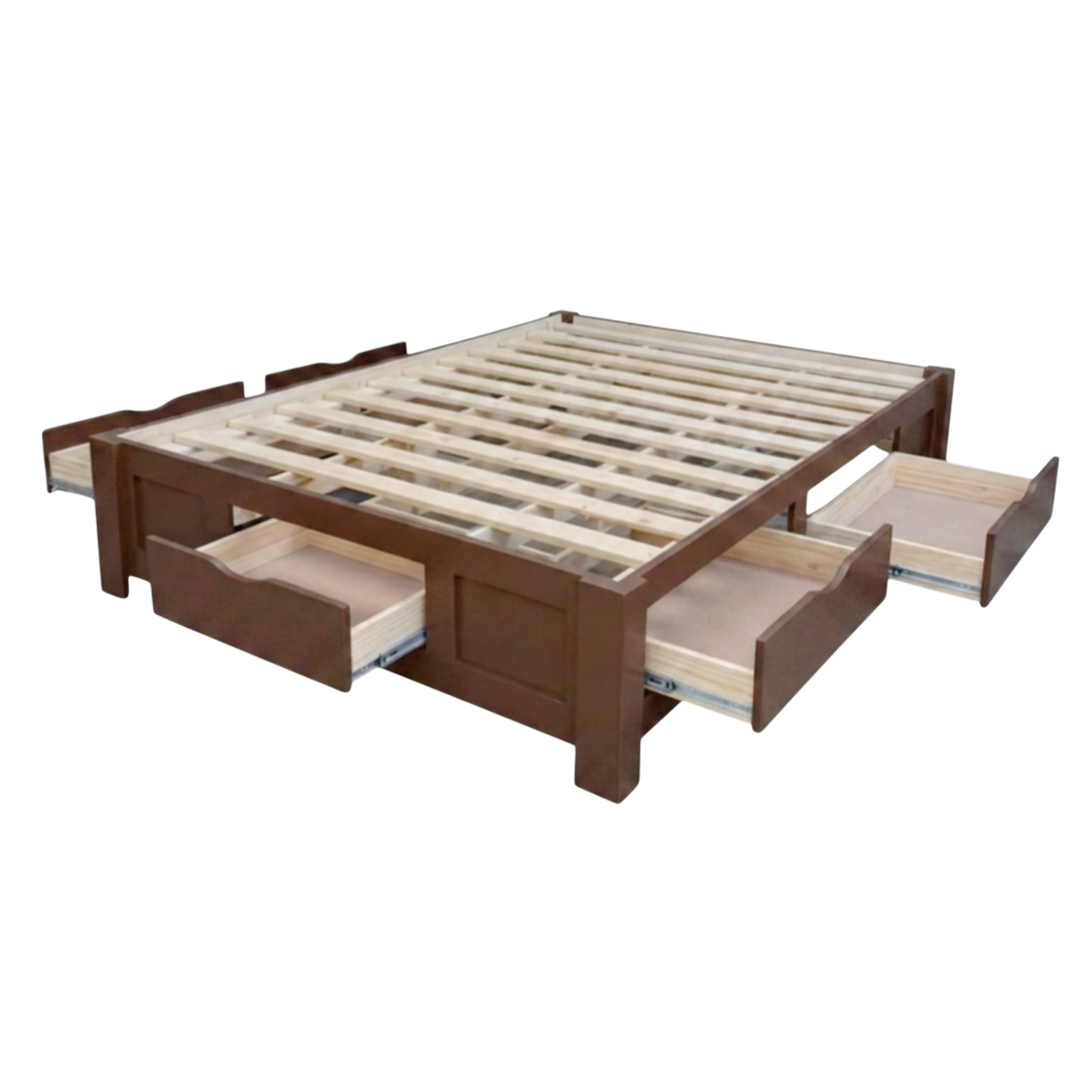 Revive 5 drawer storage bed base Brown Dream Beds
