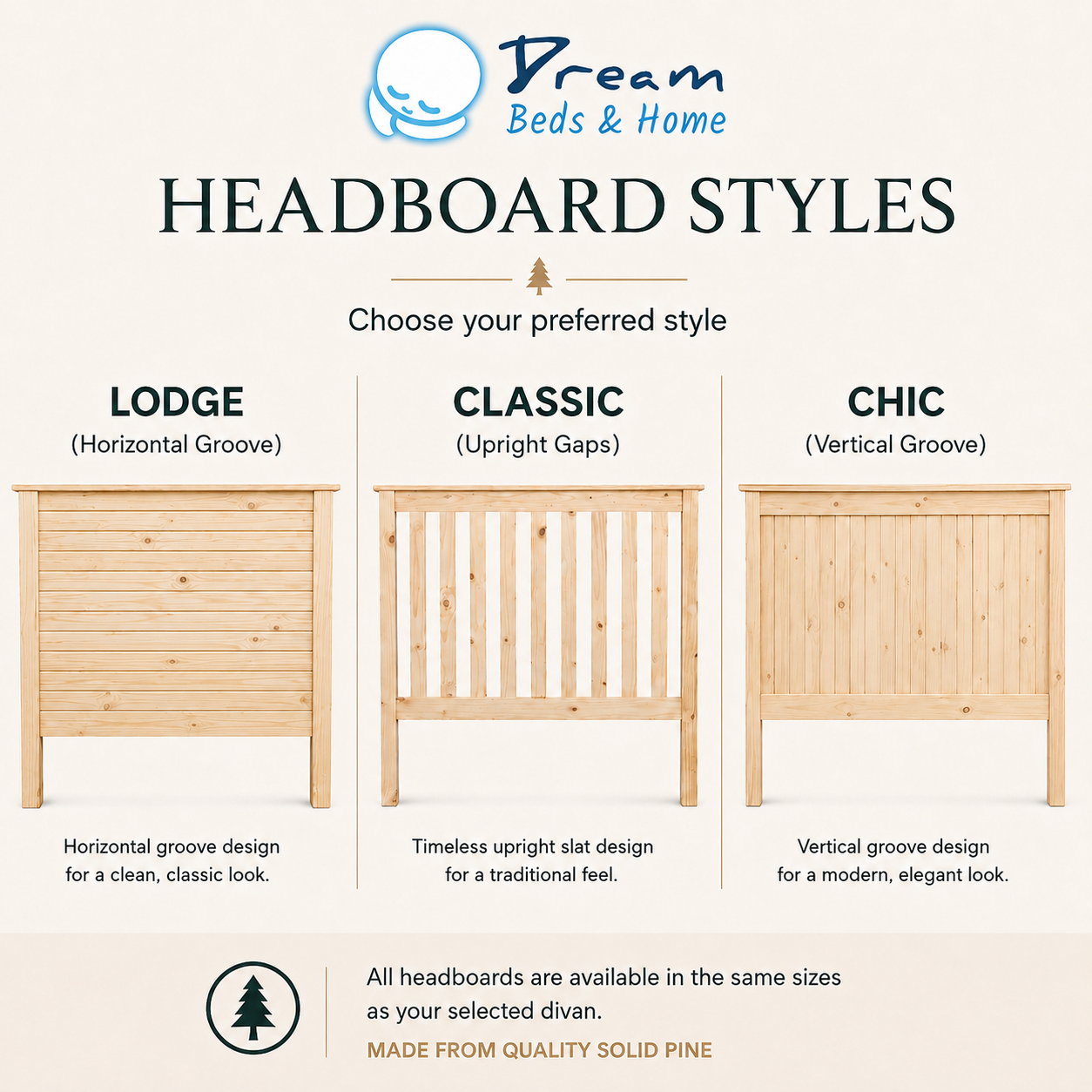 Pine headboard Styles Dream Beds and Home