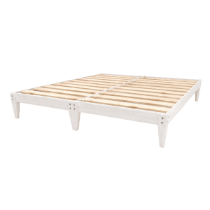 White king slatted wooden frame Dream Beds