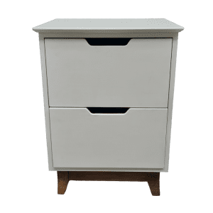 2 drawer pedestal