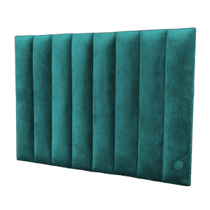 headboard headboard Upholstered step panel teal
