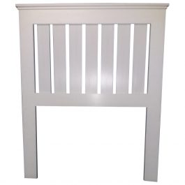 white headboard