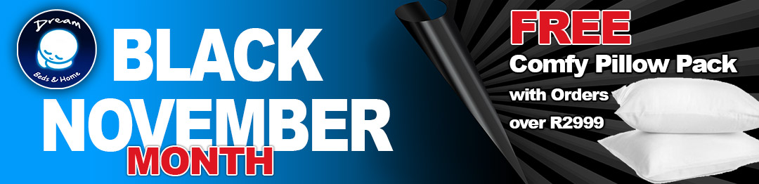 Black November 2025 - Free Pillow on spend over R2999