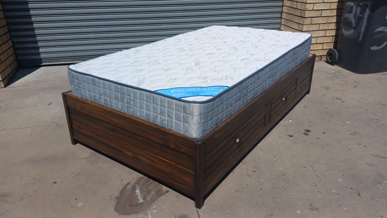 three quarter bed with drawers and mattress Dream Beds (1)