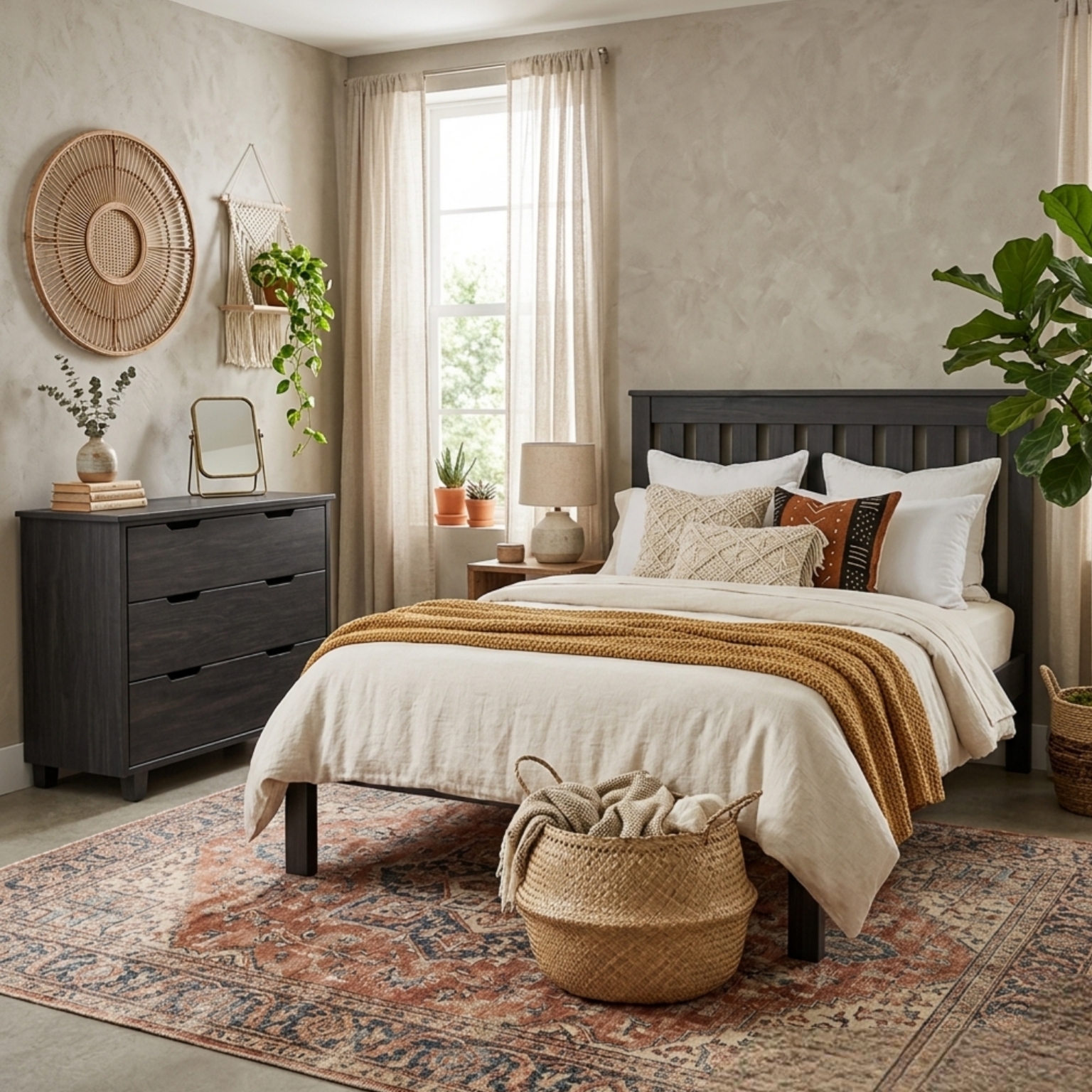 Conte Pine 3 Drawer Chest Black Stain