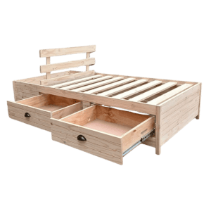 Dream pine wood storage bed base Dream beds