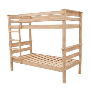Clear Natural Citi Pine Bunk Bed Dream Beds