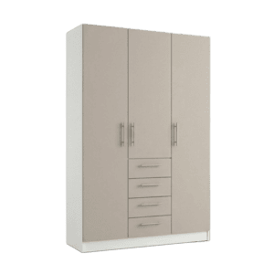 Cotton 3 Door Wardrobe Dream Beds