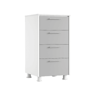 Ello Narrow Drawer Chest Grey Dream Beds