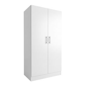 Ello 2 Door Linen Cupboard - Grey