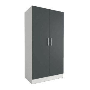 Slate Ello 2 door Wardrobe Dream Beds