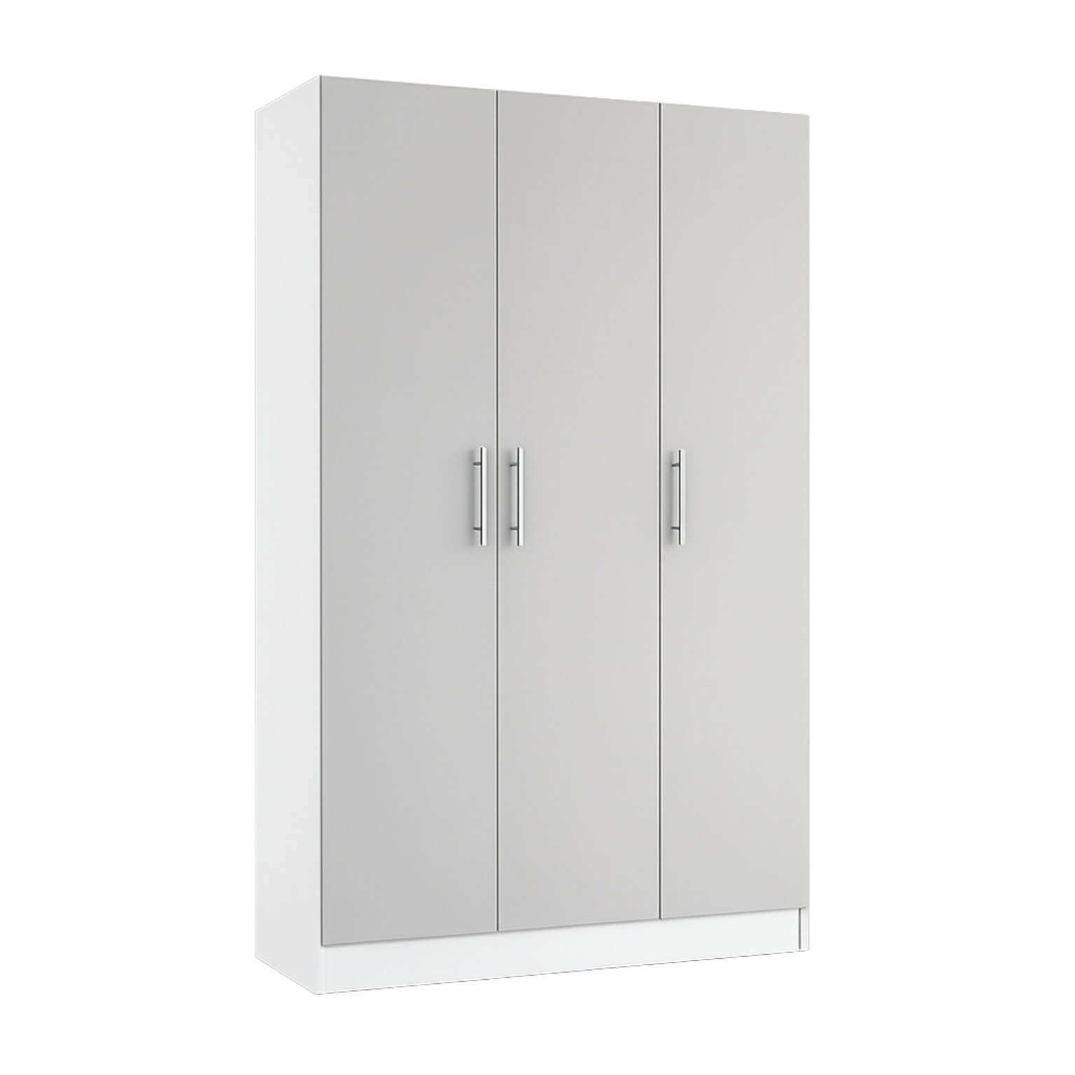 Wardrobe 3 door Grey Dream Beds